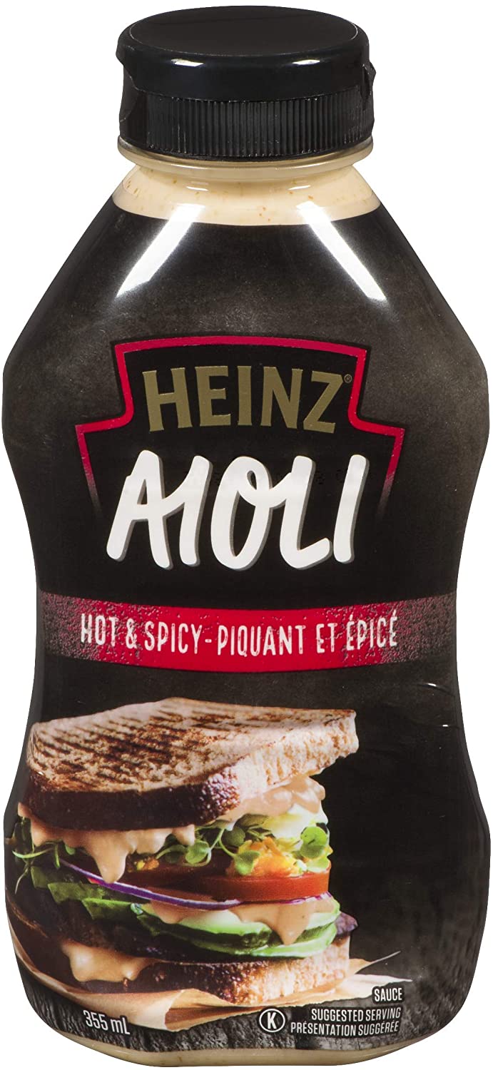 -Heinz Aioli Hot & Spicy Sauce 355ml