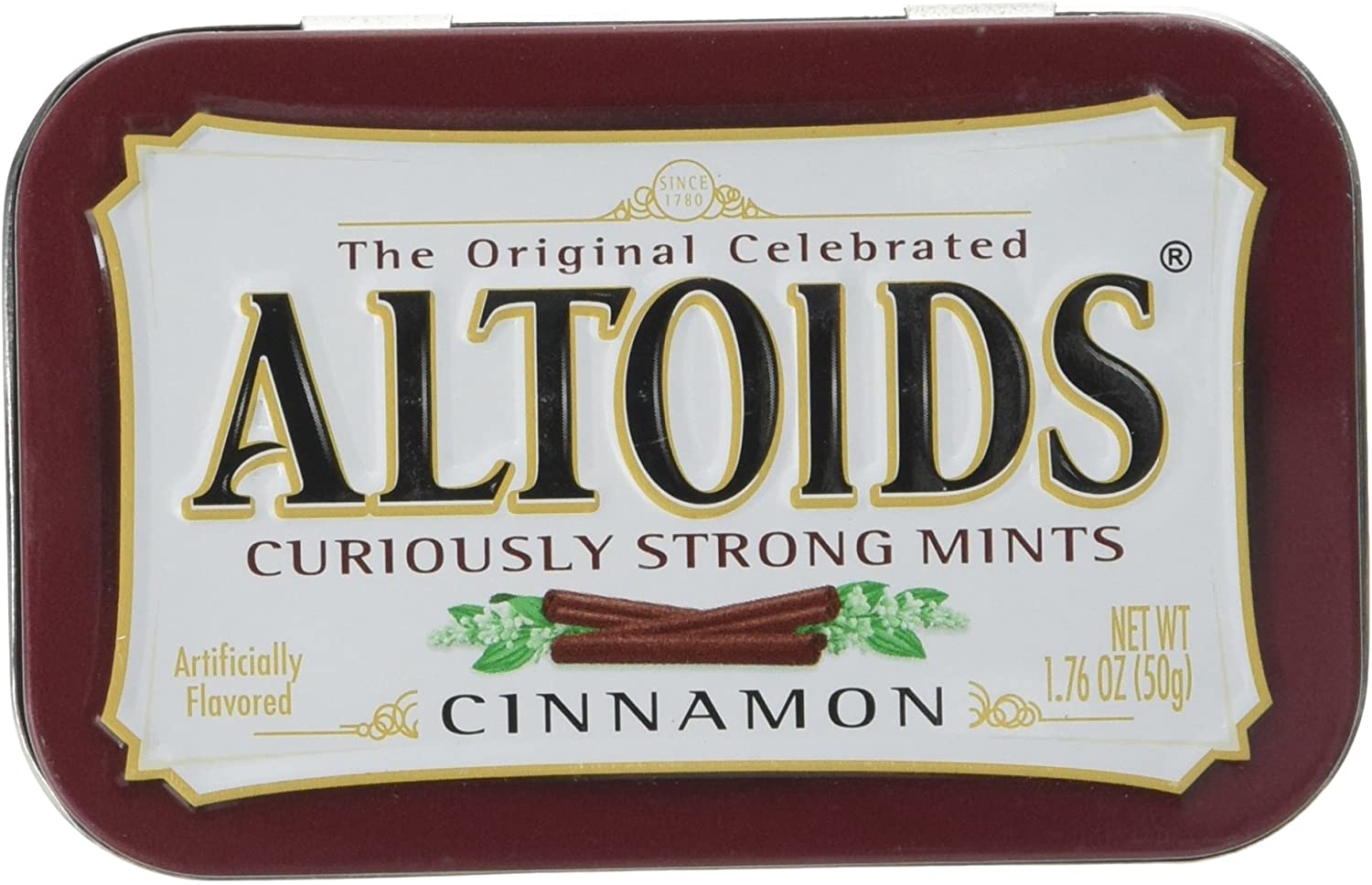 Altoids Cinnamon Curiously Strong Mints 50g