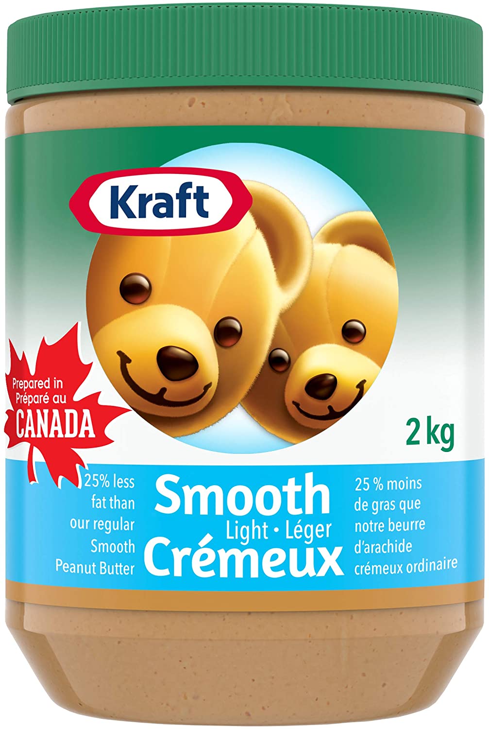 Kraft Smooth Light Peanut Butter 2kg