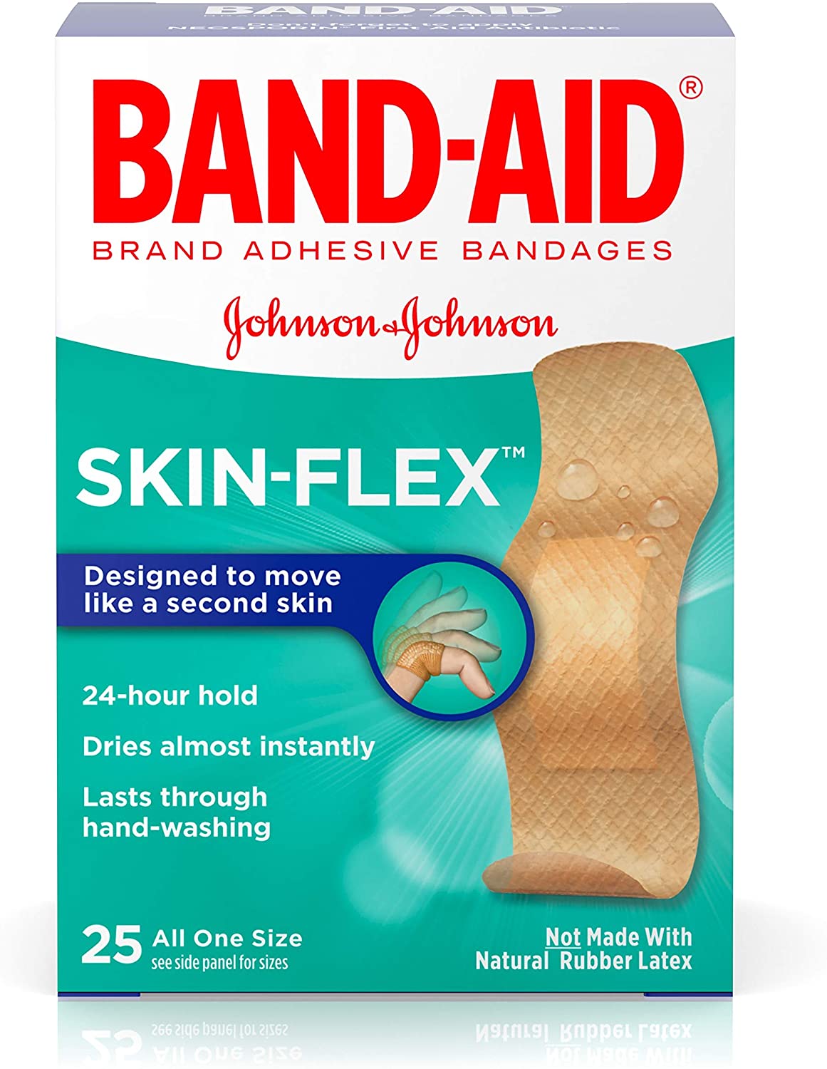 Johnson&Johnson Skin Flex Band Aid 25ct