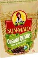 Sunmaid  Organic Raisins 907g