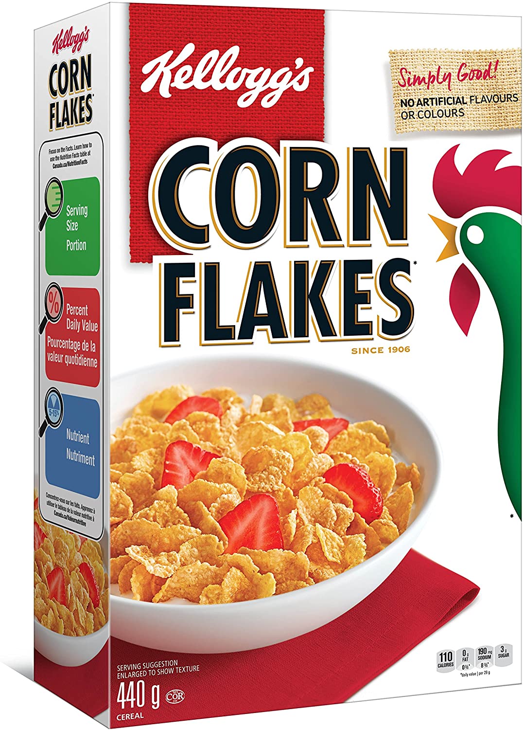 Kellogg's Cornflakes  Cereal 440g