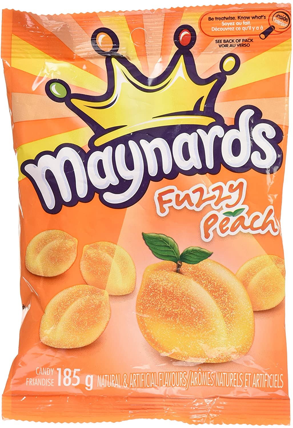 Maynards Fuzzy Peach Candy 154g