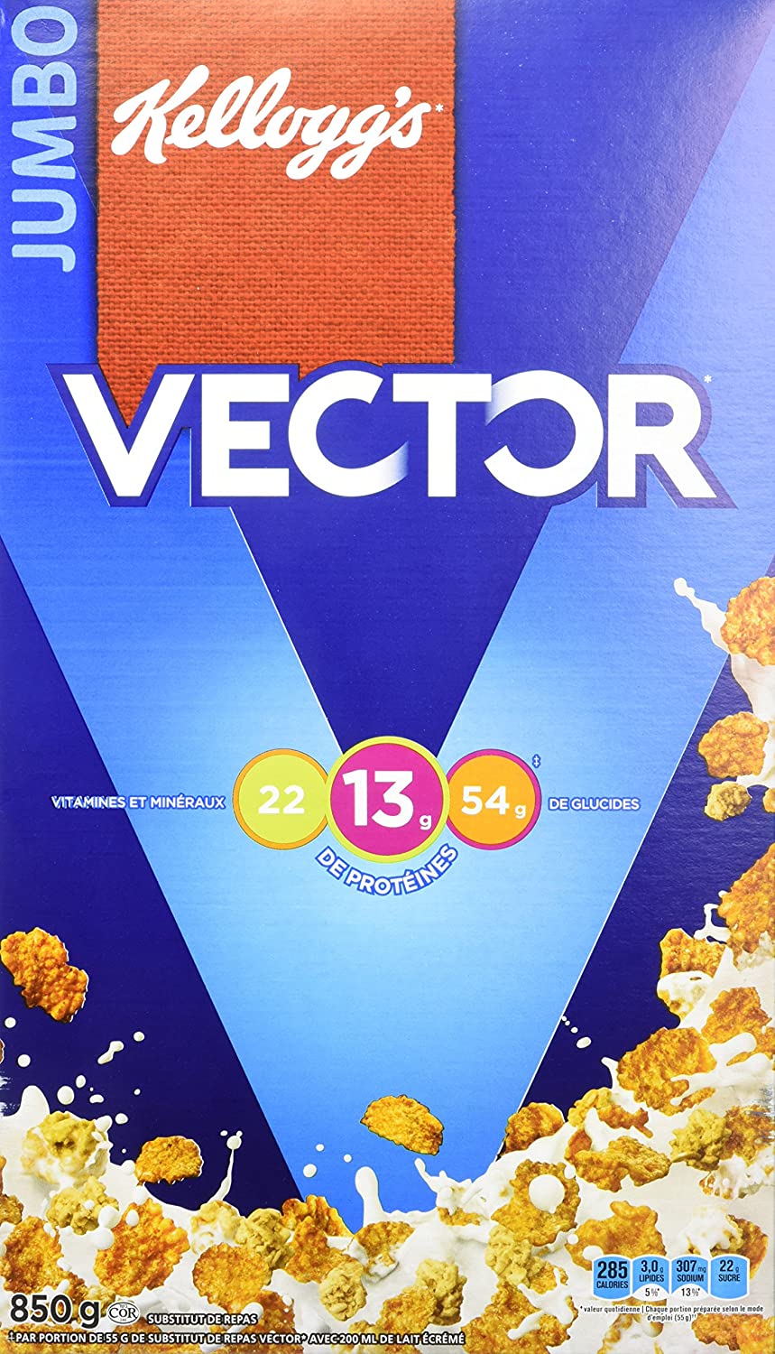 Kellogg's Vector Jumbo Cereal  850g