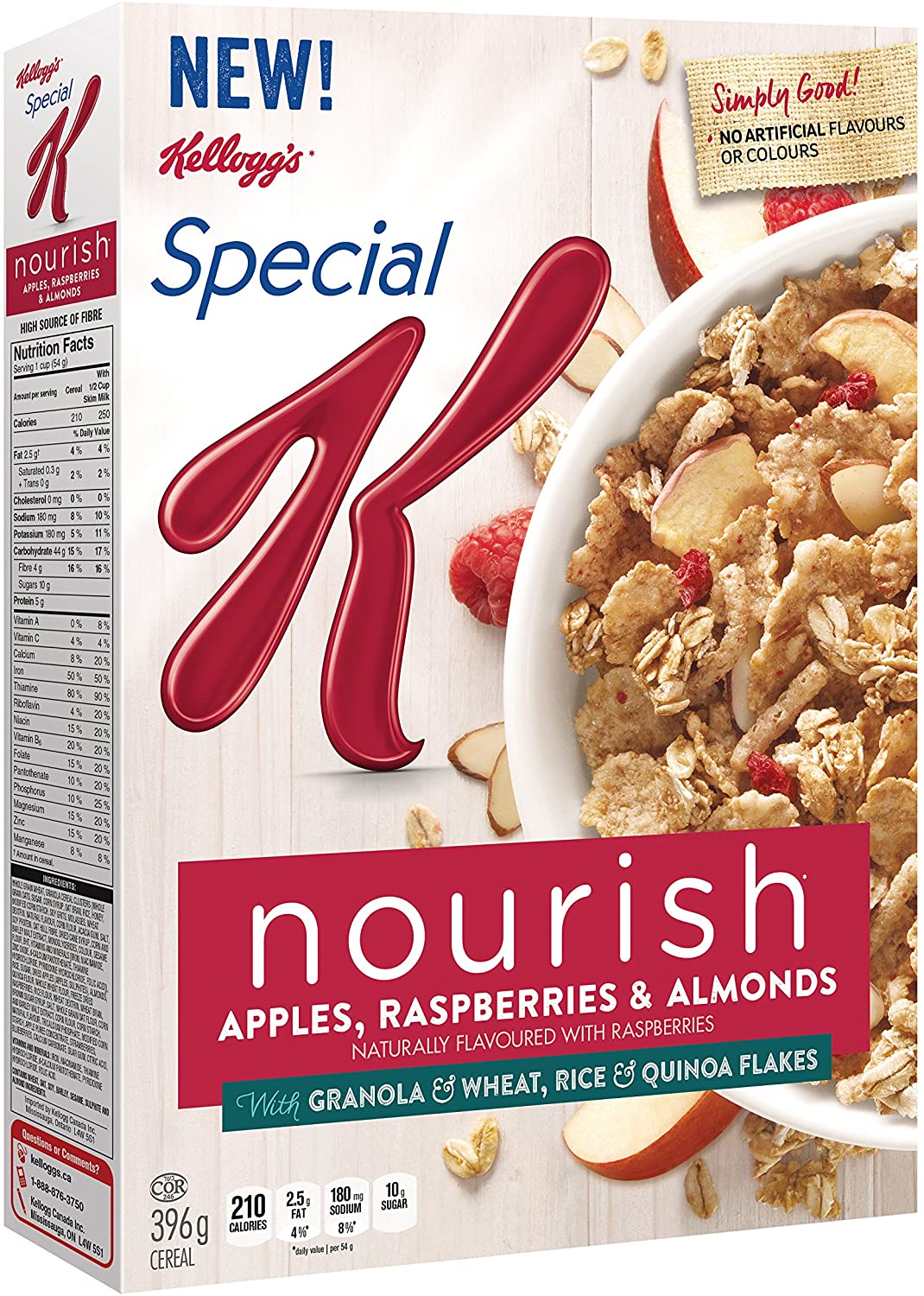 Special K Nourish Apples, Raspberries & Almond Kellogg's 396g