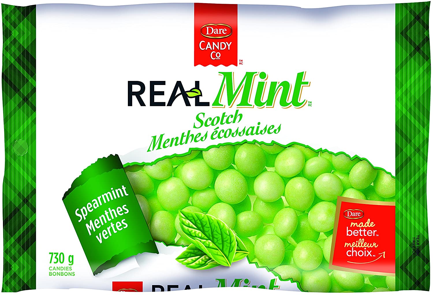 Dare Real Mint Spearmint Scotch Mints 730g