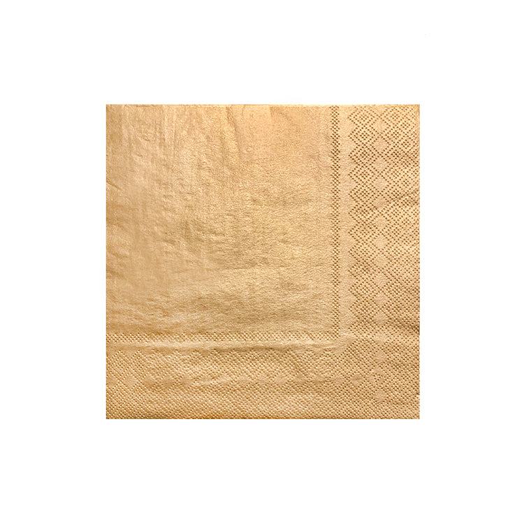 Gold Lunch Napkin 20ct