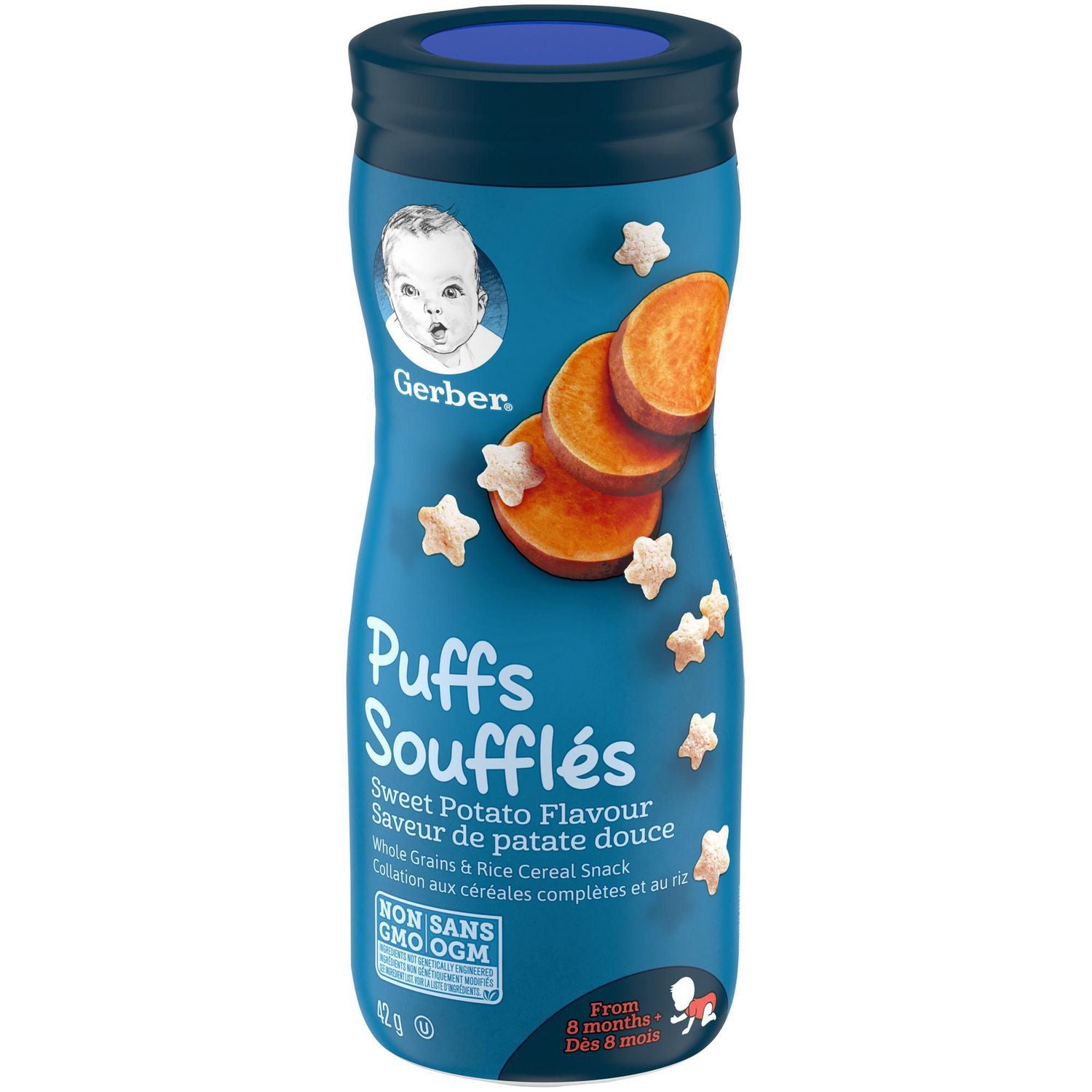 Gerber Puffs Sweet Potato Flavour 42 g