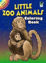 Dover Little Zoo Animals Coloring Book