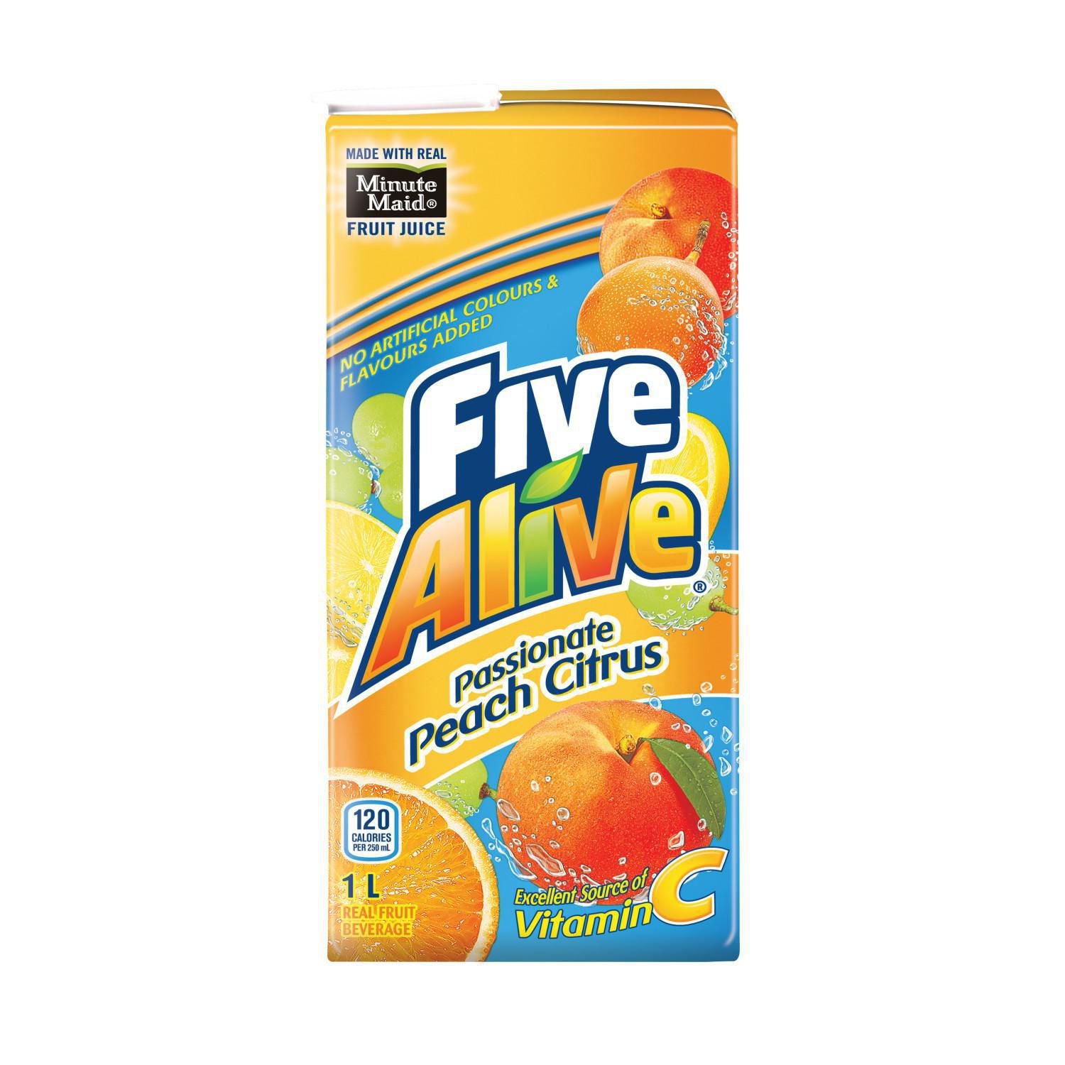 Five Alive Passionate Peach Citrus Juice1L