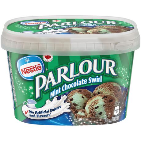 Parlour Mint Chocolate Swirl Frozen Dessert 1.5L