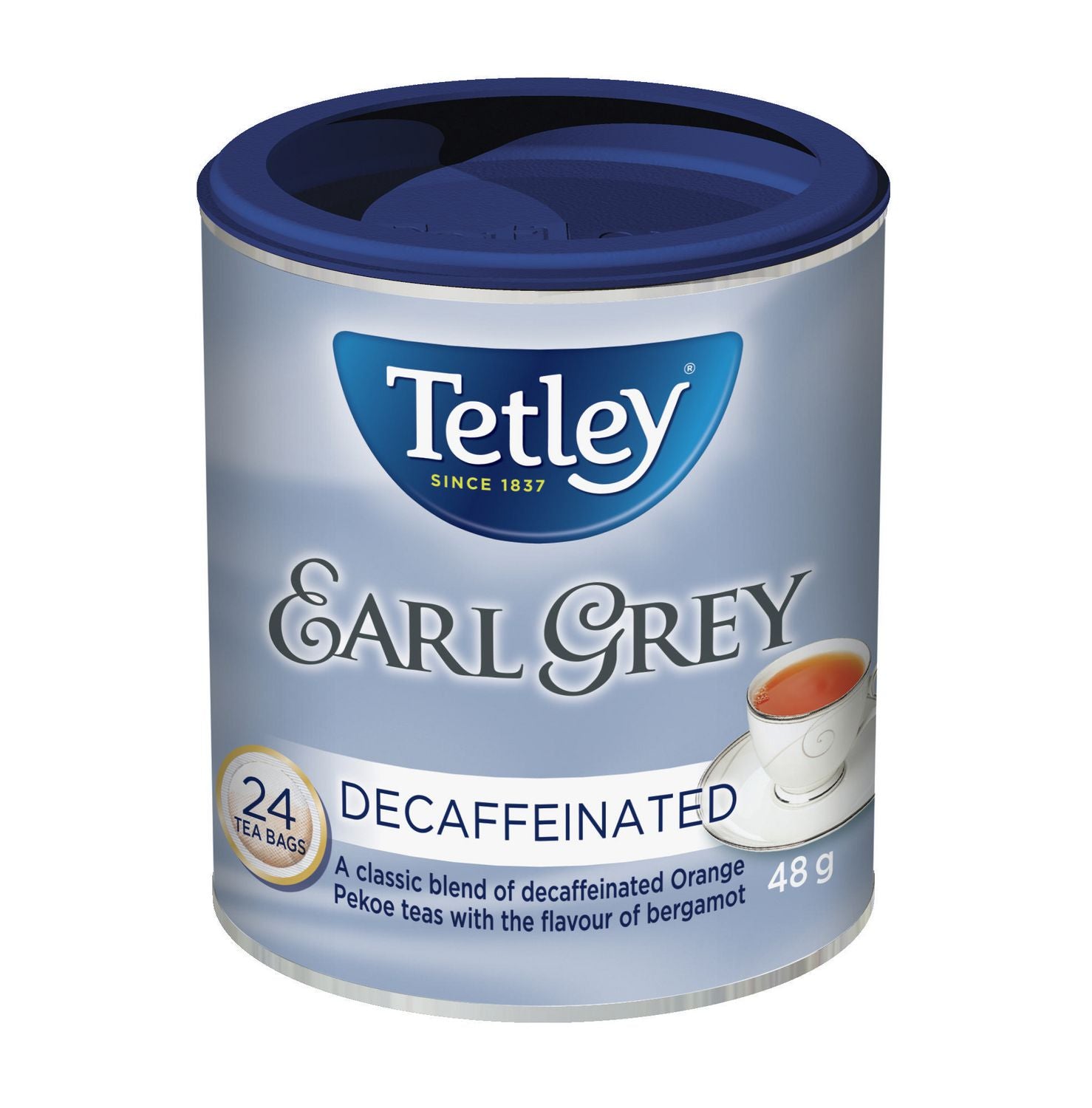 Tetley of London Earl Grey Decaffeinated Tea Bags 24ct