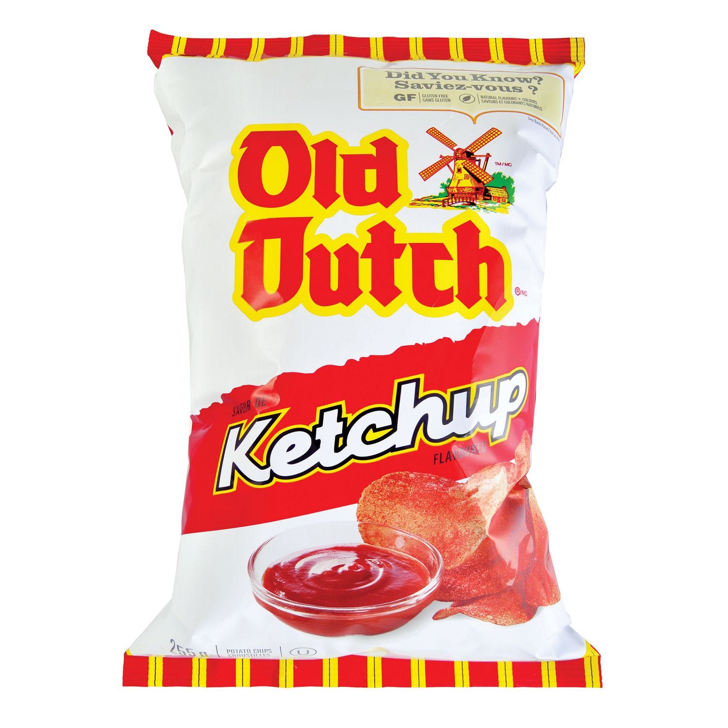 Old Dutch Ketchup Flavored Potato Chips  255g