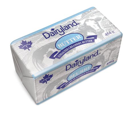 Dairyland Unsalted Butter 454g