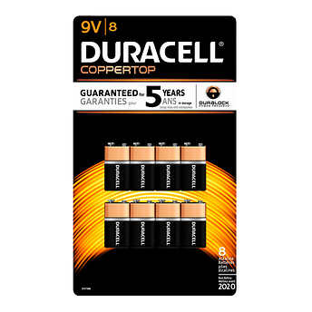 Duracell 9V Batteries 8pk