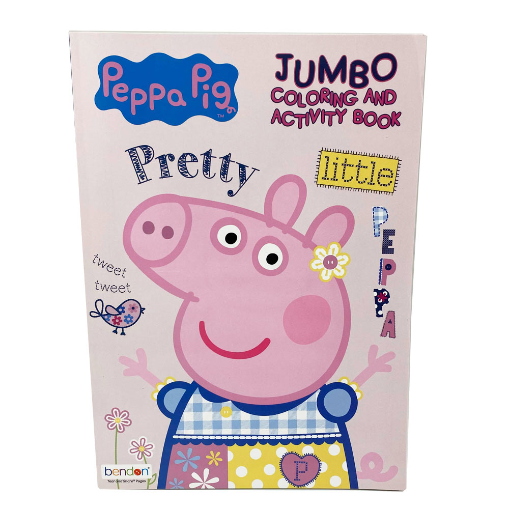 Peppa Pig Jumbo Coloring & Activity Book