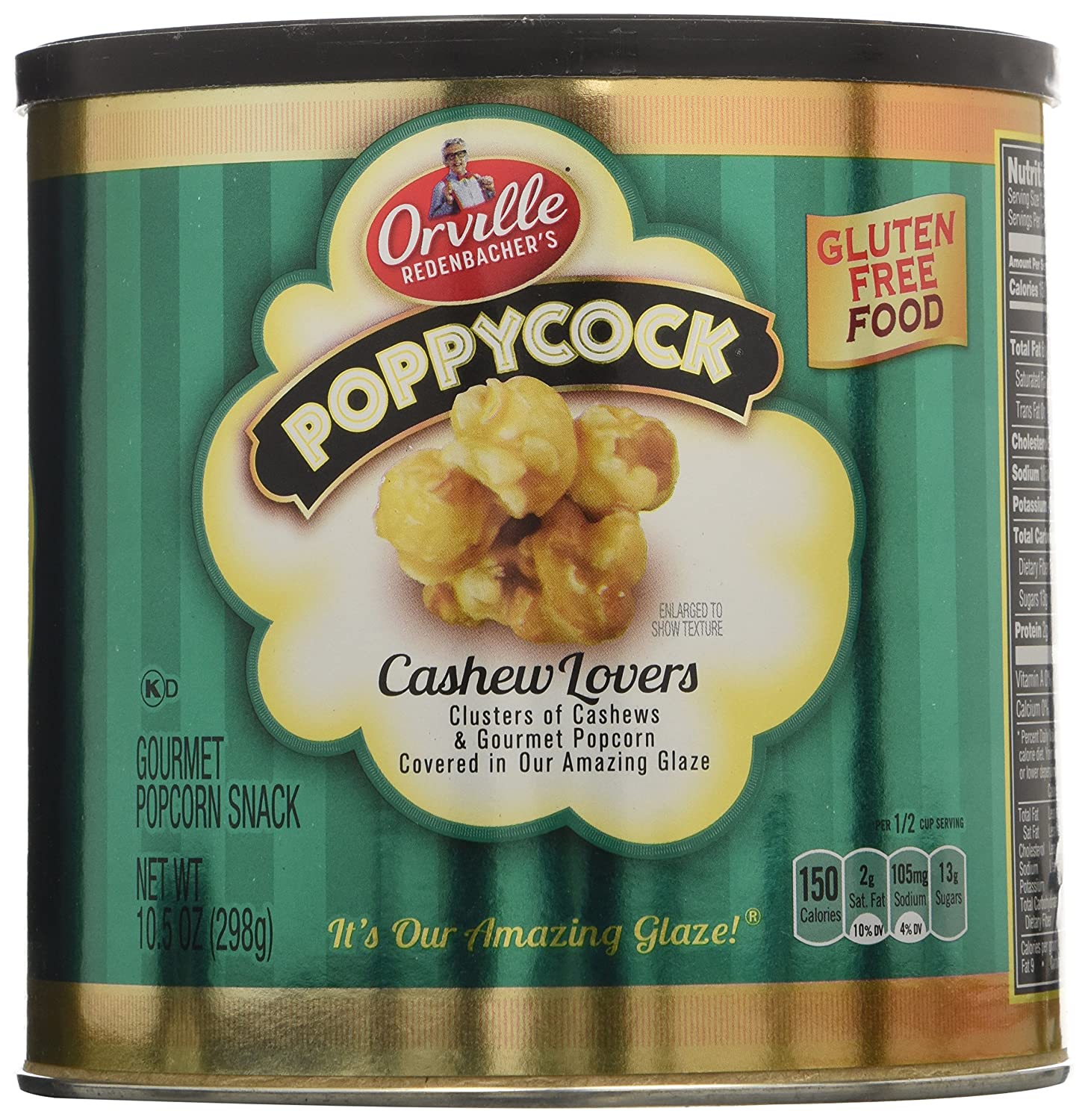 Orville Redenbacher's Poppycock Cashew Lover's Gourmet Popcorn Snack 298g