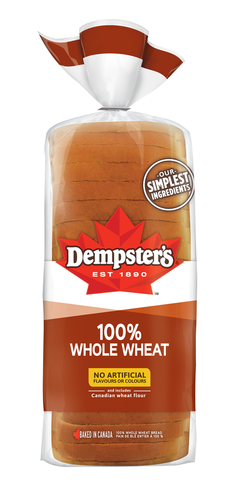 Dempster's100%  Whole Wheat Bread 570g