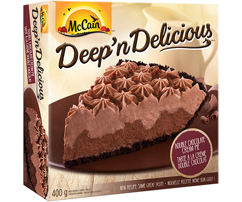 McCain Deep' n Delicious Double Chocolate Cream Pie 400 g