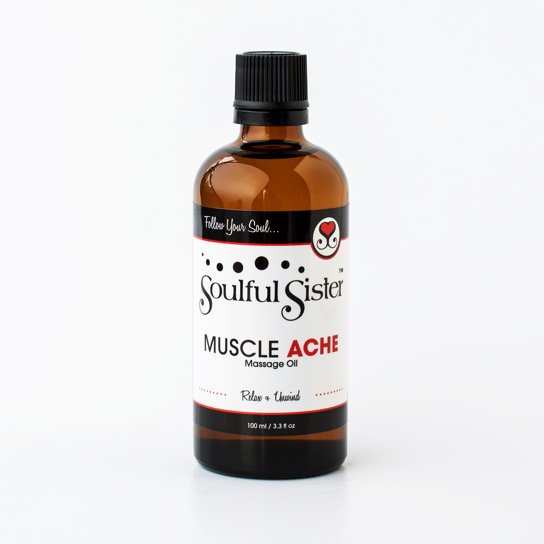 Soulful Sister Muscle Ache Massage Oil 100ml