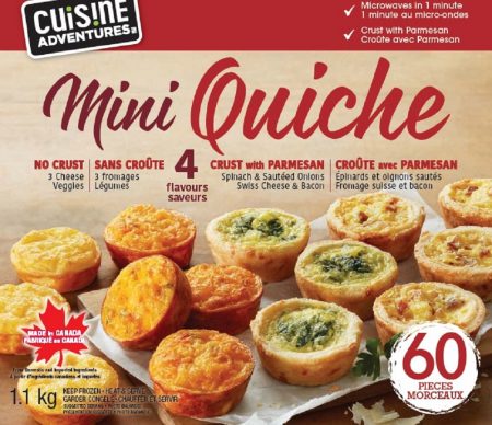 Cuisine Adventures Mini Quiche 1.1kg