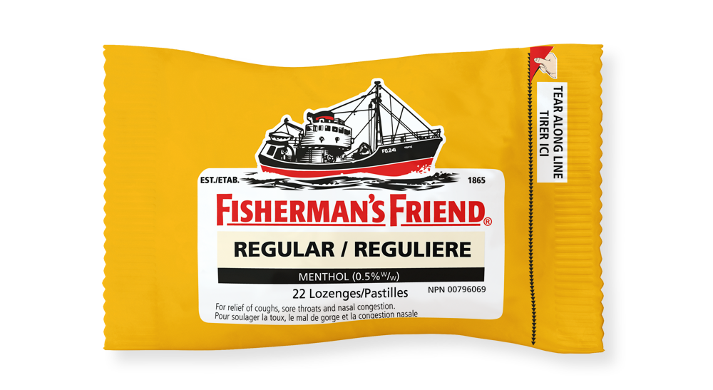 Fisherman's Friend Regular Menthol 0.5% Lozenges 22ct