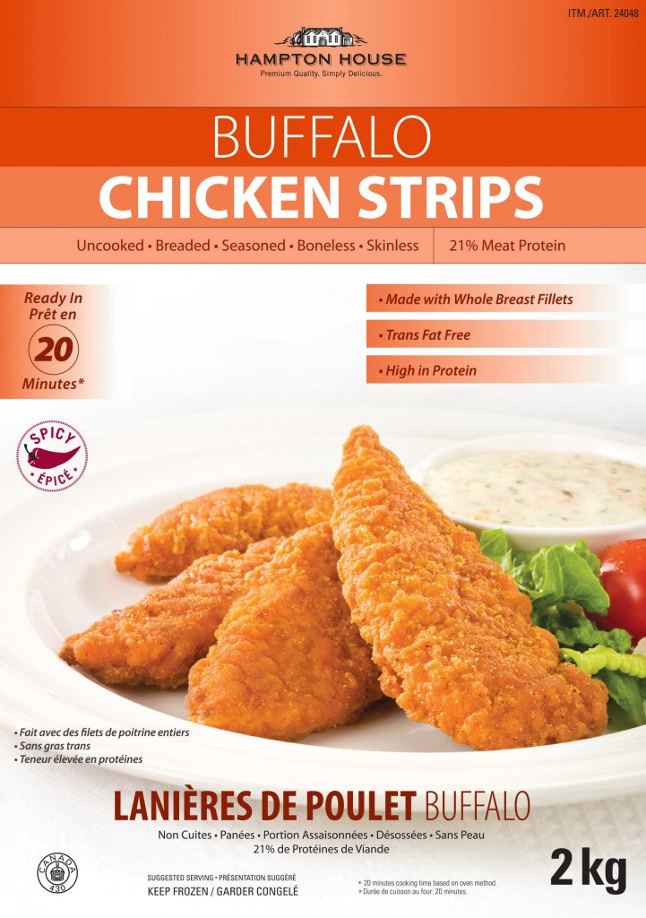 Hampton House Buffalo Chicken Strips 2kg