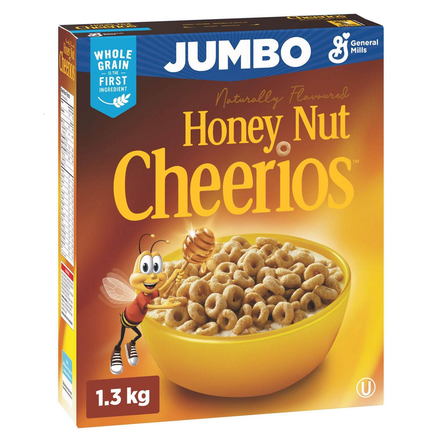 General Mills Jumbo Honey Nut Cheerios 1.3kg