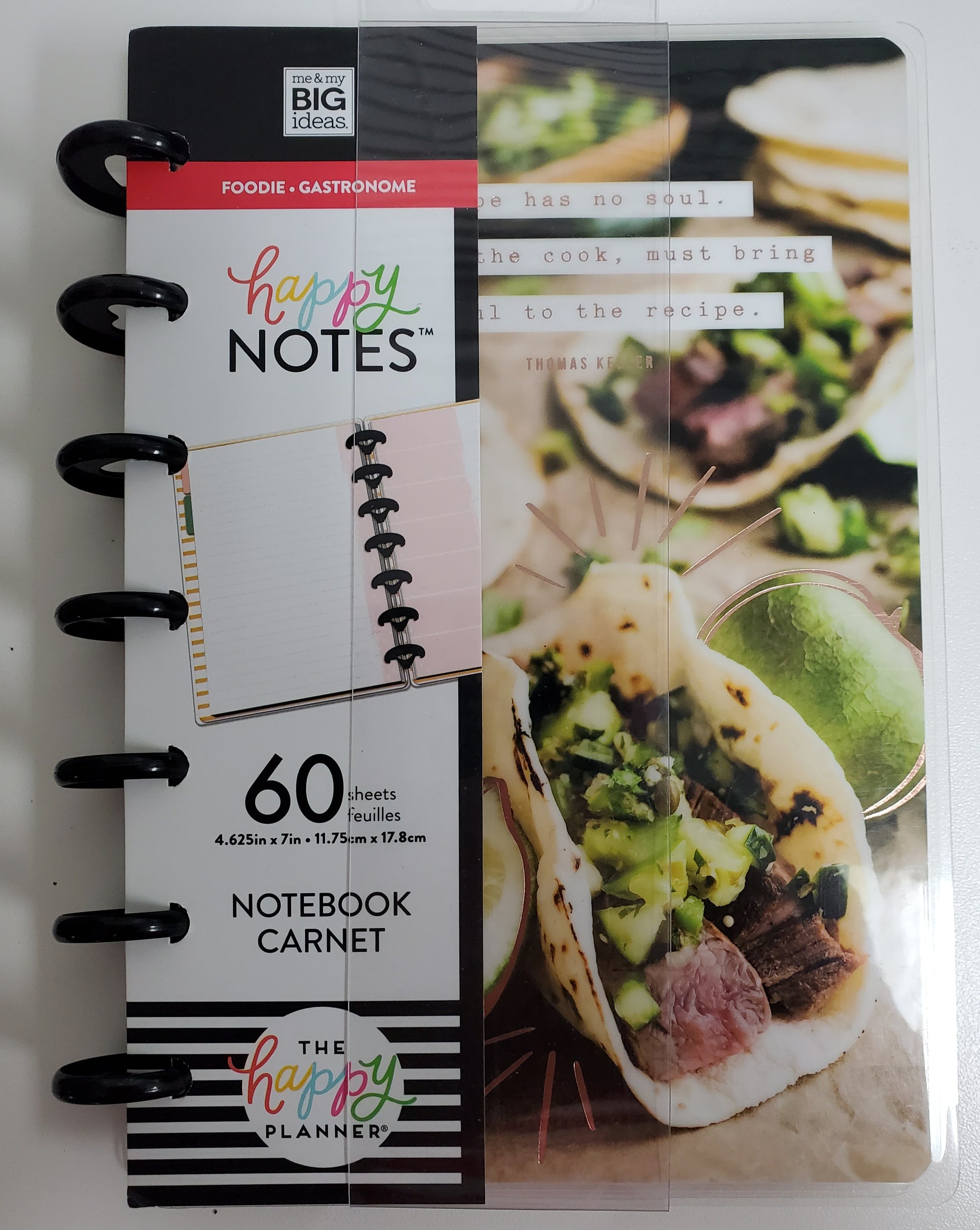 The Happy Planner Me & My Big Ideas Foodie Happy Notes 60 sheets