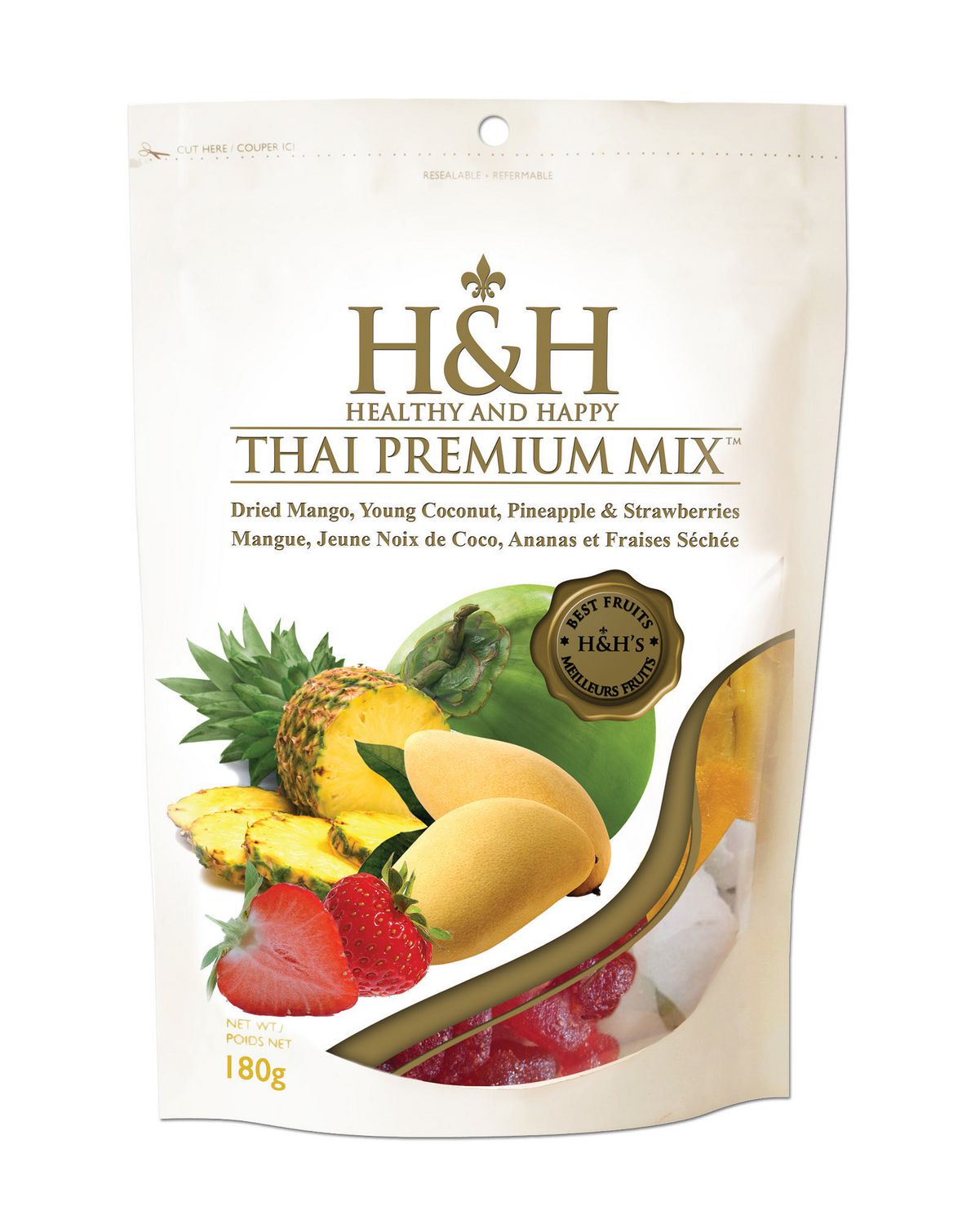 H & H Thai Premium Mix Dried Fruits 180g