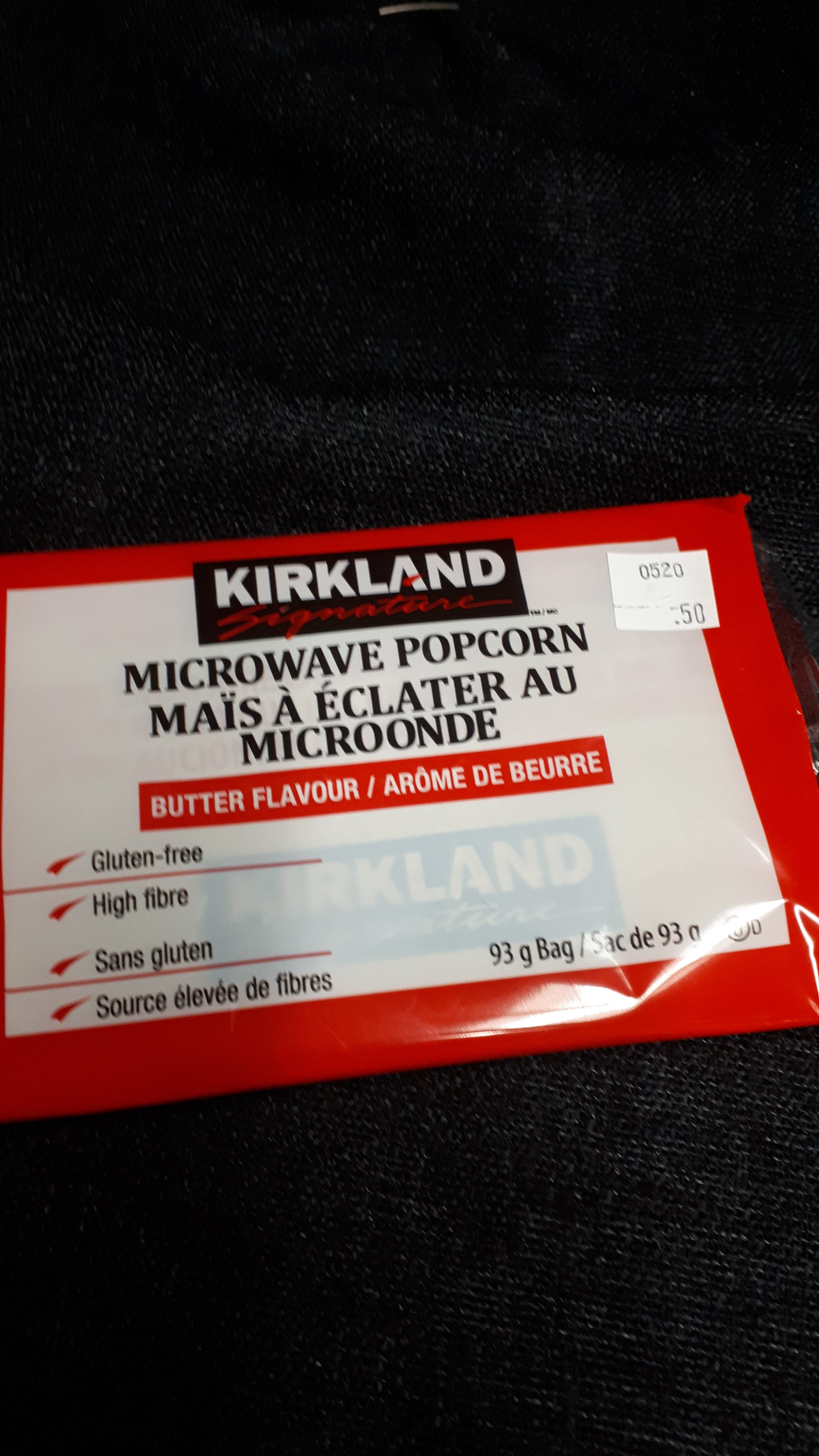 Kirkland Microwave Popcorn 93g