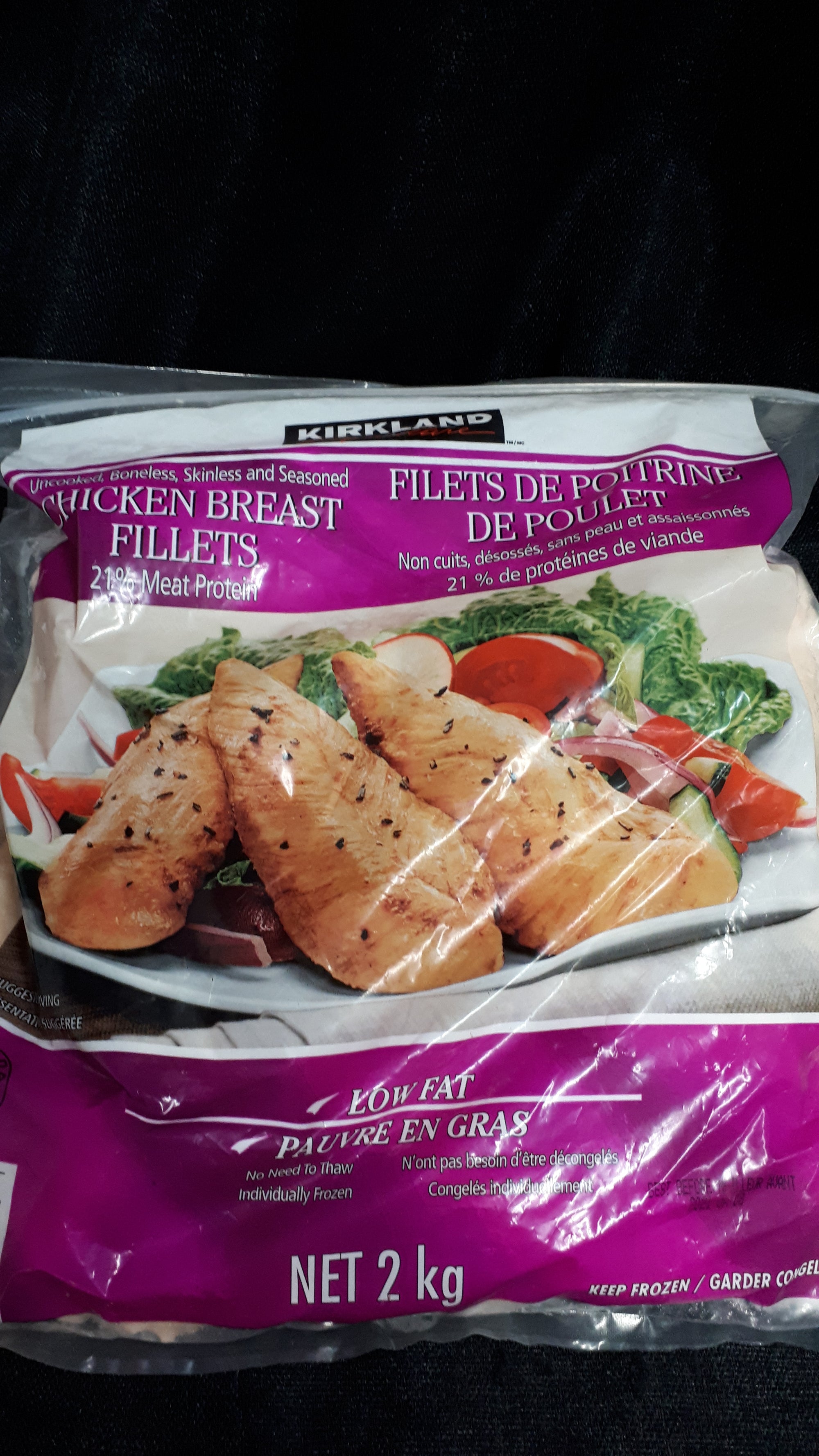 Kirkland Signature Chicken Breast Fillets 2kg