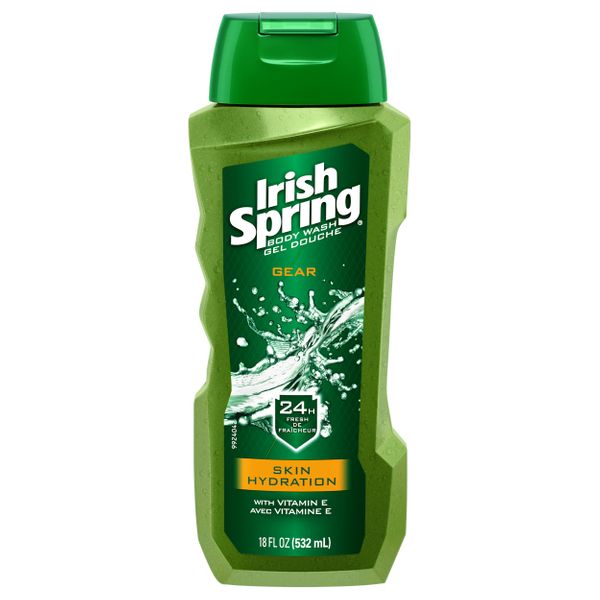 Irish Spring Gear Skin Hydration  Body Wash 532ml