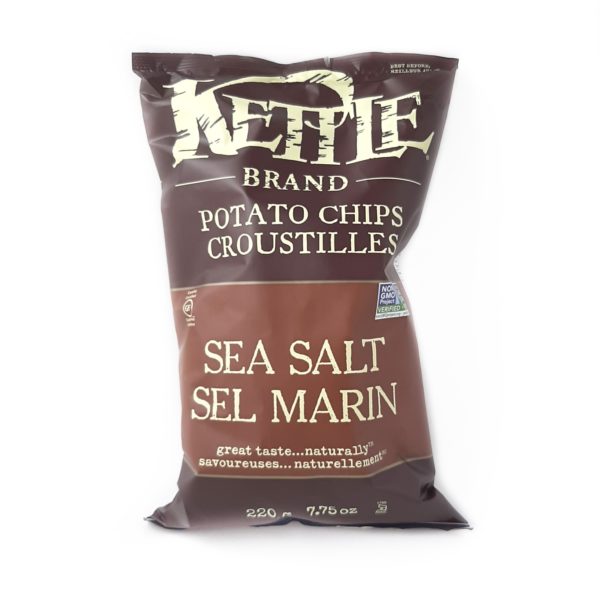 Kettle Brand Sea Salt Potato Chips 220g