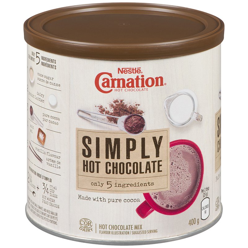 Nestle Carnation Simply Hot Chocolate 400g