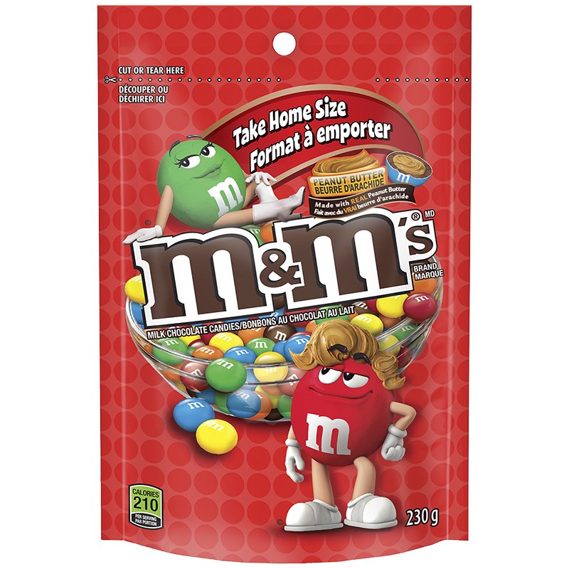 M & M Peanutbutter 230g