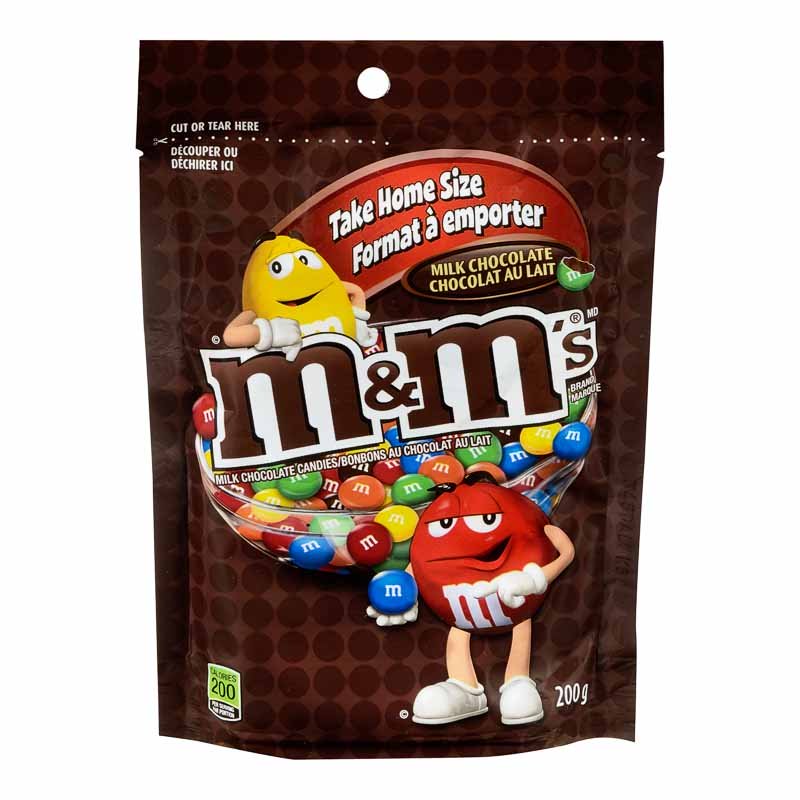 M&M's Milk Chocolate Candies 200g