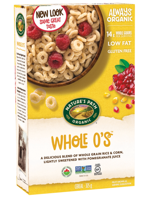 Nature's Path Whole O's Gluten Free Cereal 325g