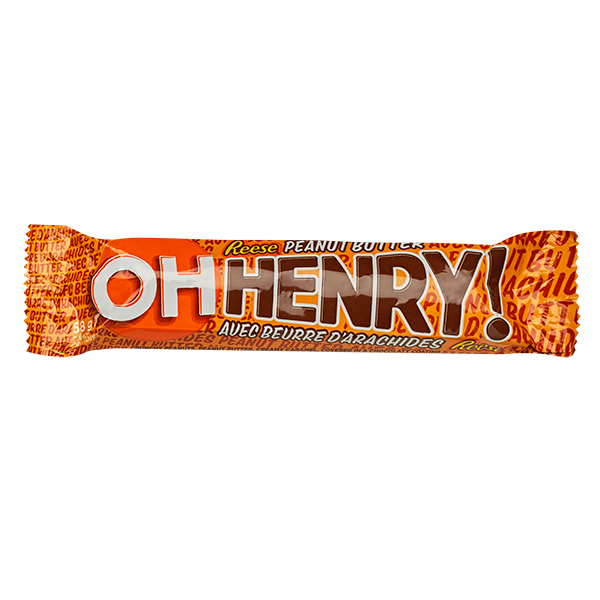 Oh Henry Reese Peanut Butter Candy Bar 58 g