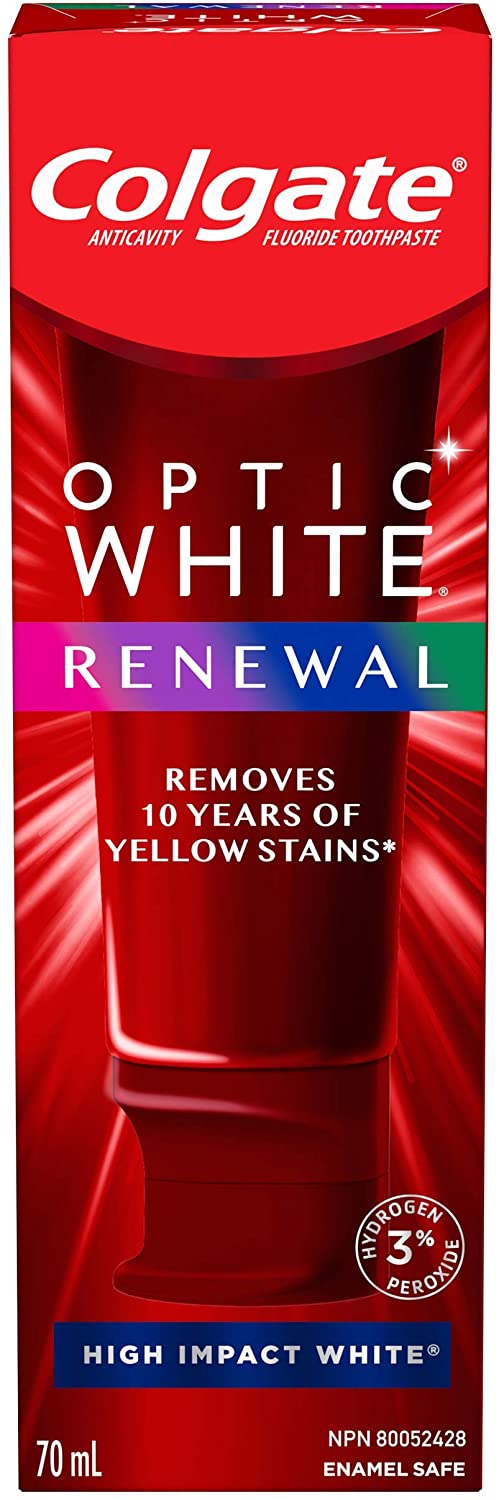 -Colgate Optic White Renewal Toothpaste 70ml