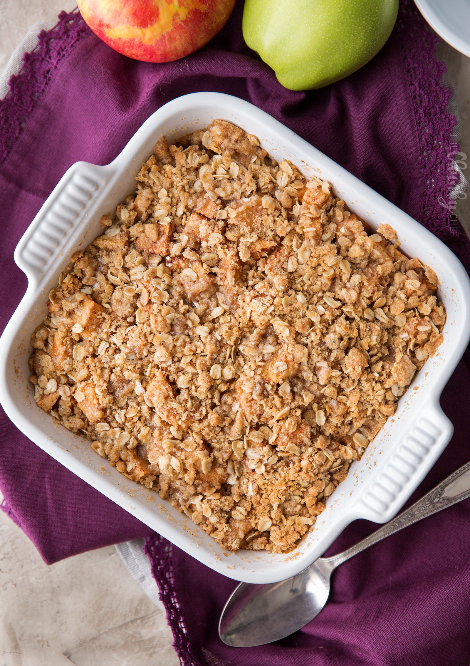 Home Baked  Apple Crisp 8 x 8