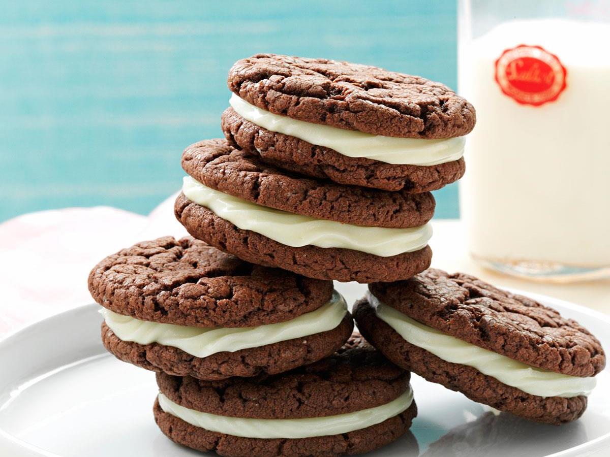 Oreo Cookies. Homebaked