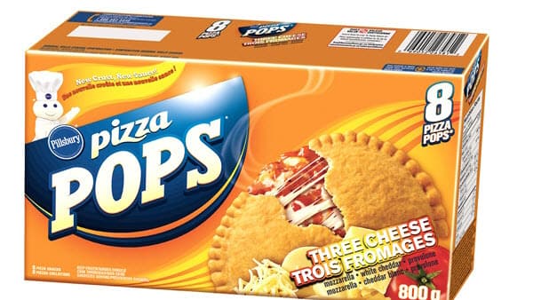 Pillsbury 3 Cheese Pizza Pops Pizza Snacks  8  Pk  800g