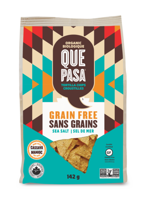 Que Pasa Organic Sea Salt Tortilla Chips 397g