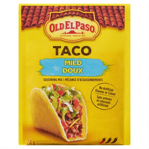 Old El Paso Mild Taco Seasoning 24g