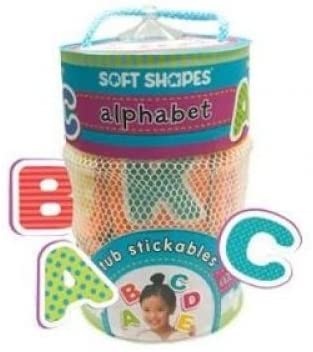 Innovative Kids Soft Shapes Alphabet Tub Stickables Play Pieces 27ct