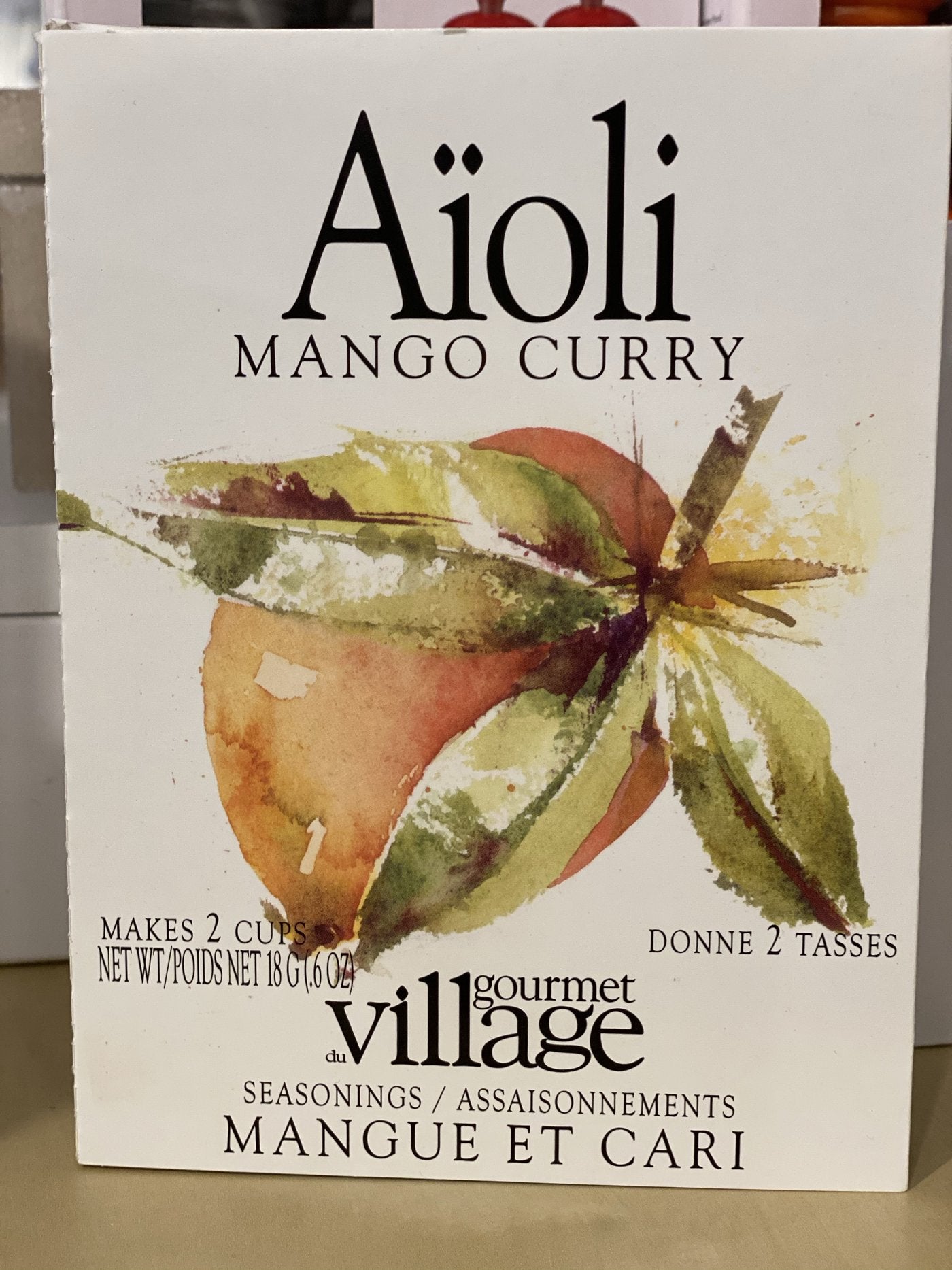 Gourmet du Village  Mango Curry Aioli Seasoning 6oz