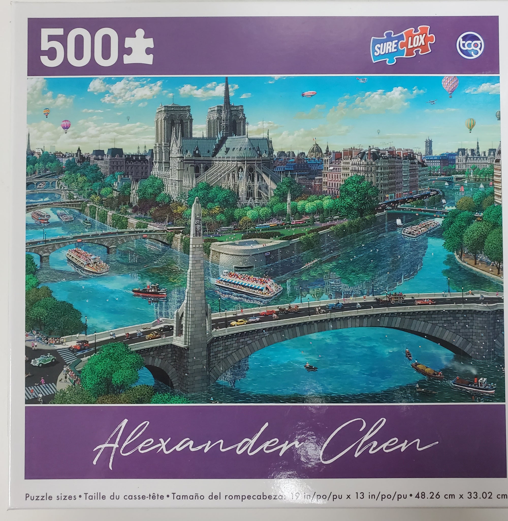 Sure Lox Alexander Chen Jigsaw Puzzle 500pc