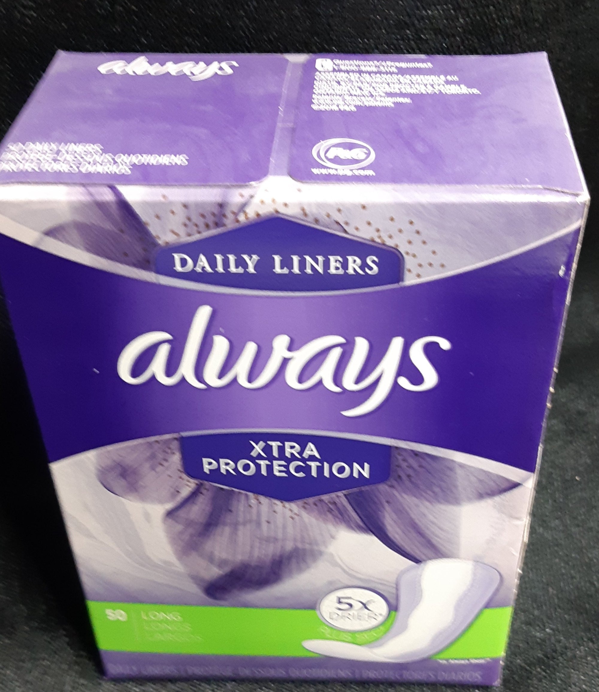 Always Xtra Protection  Long Daily Liners 50ct