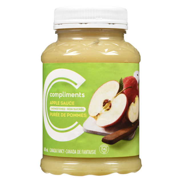 Compliments Unsweetened Apple Sauce 620 ml